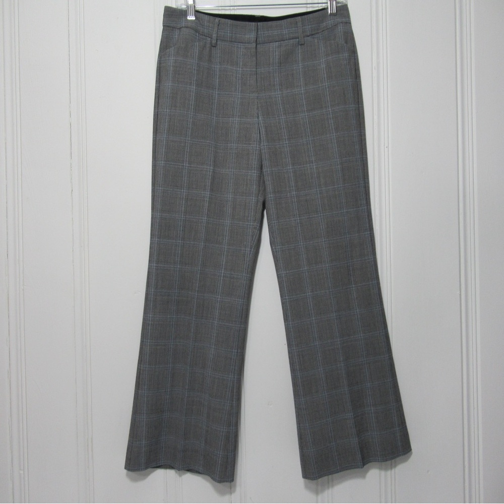 Express Gray Plaid Women's Trousers